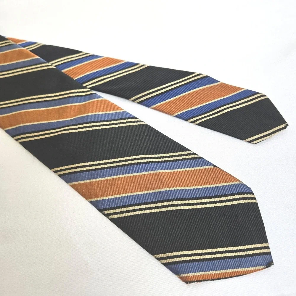 Austin Reed of Regent Street‎ London Striped All Silk Tie, WPL 2555, Vintage